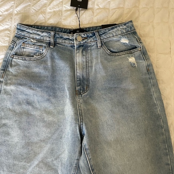 Missguided RIOT MOM distressed denim - Picture 3 of 10